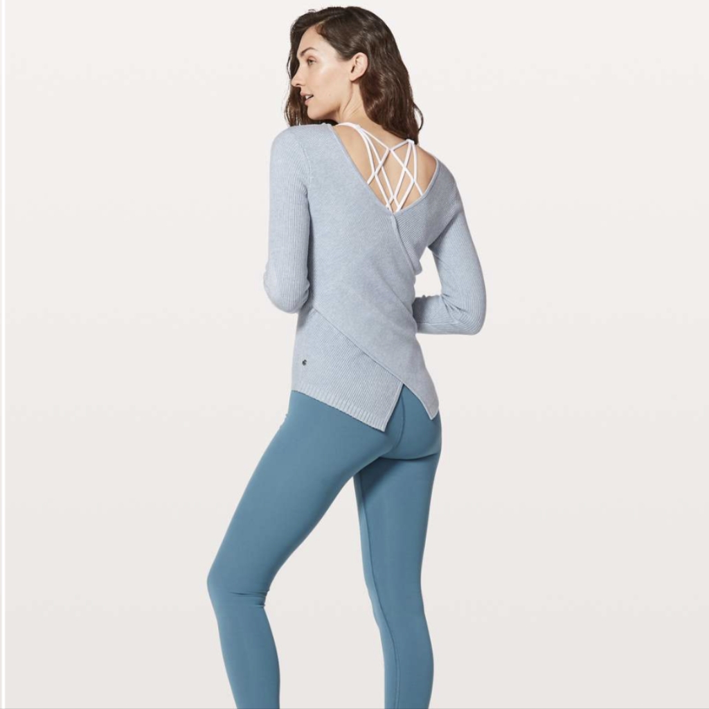 Lululemon Wrap It Back Sweater Top 6